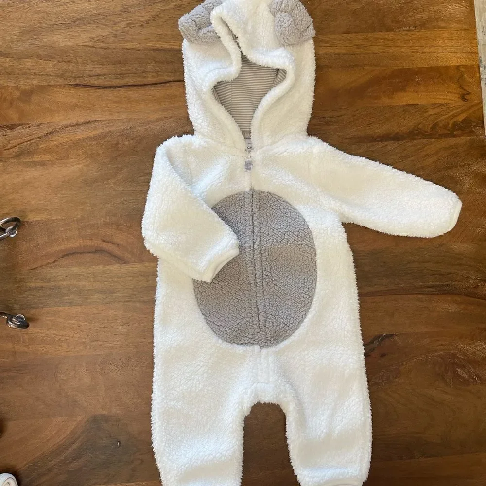 Carter's Fleece Puppy Onesie | SZ 3 months